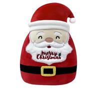 9.8" Red Christmas Santa Dolls Plush Toy,25cm Cute Xmas Plush Pillow Toys Stuffed Santa Doll Toy,Christmas Plushies Soft Toys,Christmas Collection Cuddly Toy for Kids Girls Boys Xmas New Year Gifts