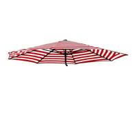 9.8ft Patio Umbrella Replacement Canopy - Lightweight Polyester Top Cover for 6/8 Ribs Outdoor Parasol Ideal for Backyard Beach & Pool Use
