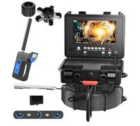 9" AHD DVR Endoscopio Industrial,Cámara De Fontanería,Escopo De Drenaje 20m