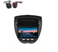 9" Android 12 Car Stereo with Touch Screen, GPS Navigation, Backup Camera for Peugeot 107, Toyota Aygo, Citroen C1 (2005-2013) - QT5 8 Color