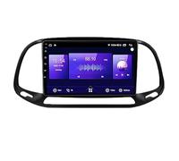 9“Android 15 Car Navegación GPS para Fiat Doblo 2015 2016 2017 2018 2019, con Cámara de Marcha atrás De Respaldo De Controles del Volante FM/Am/RDS WiFi Bluetooth SWC,8 Core 4G+WiFi 6G+128G