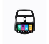 9" Android 15 Pantalla Táctil Radio 2 DIN Coche Pantalla para Chevrolet Spark Beat Matiz Creative 2010-2016 con Enlace Espejo/GPS/FM/BT/Ventilador de refrigeración/Reproductor Multimedia(6+128G)