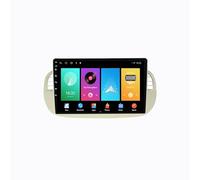 9" Android 15 Pantalla Táctil Radio 2 DIN Coche Pantalla para FIAT 500 2007-2015 con Enlace Espejo/GPS/FM/BT/Ventilador de refrigeración/Reproductor Multimedia(4+64G)