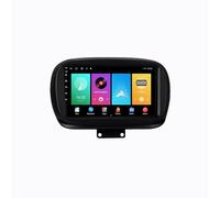 9" Android 15 Pantalla Táctil Radio 2 DIN Coche Pantalla para Fiat 500X 2014-2019 con Enlace Espejo/GPS/FM/BT/Ventilador de refrigeración/Reproductor Multimedia(2+32G)