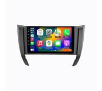 9" Android 15 Pantalla Táctil Radio 2 DIN Coche Pantalla para Nissan Navara Frontier NP300 4 D23 2014-2021 con Enlace Espejo/GPS/FM/BT/Ventilador de refrigeración/Reproductor Multimedia(8+256G)