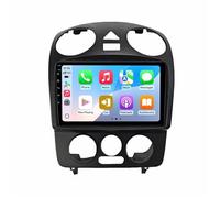 9" Android 15 Pantalla Táctil Radio 2 DIN Coche Pantalla para Volkswagen Beetle A4 2002-2011 con Enlace Espejo/GPS/FM/BT/Ventilador de refrigeración/Reproductor Multimedia(2+32G)