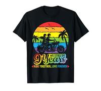 9 años Que seguimos pedaleando Juntos | Love Forever Anniversary Camiseta
