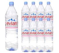 9 botellas de 1,5 litros de agua mineral natural de primavera aún mineral hidratar refrescos