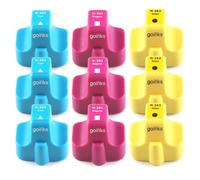 9 C/M/Y Cartuchos de tinta para HP Photosmart 3210 8259 C6150 C6240 C7200