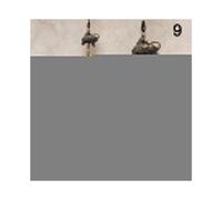 (9) Carillón de viento antiguo de cobre para jardín, decoración de exteriores, carillón de viento de