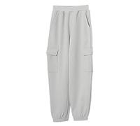 9 colores Baby Pants with Bag Boys Casual Pants Big Boys Solid Color Overalls Girls Pants Trainingshose Herren Schwarz, gris, 9-10 años