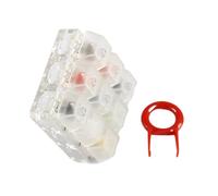 9 colores Mix KeyCap Switches Probador Con Transparencia ABS Caso Para La Modificación Suave Accesorios De Teclado Mecánico