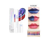 9 Colors Lip Stain Peel Off Masque - Long Lasting, Waterproof and Transfer Proof Nude Lip Tint, Matte Finish Peel Off Lip Stain