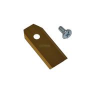 9 cuchillos de titanio de 4,3 cm compatibles con Husqvarna Automower G1 G2 105 210 305 308 310 315