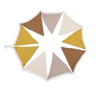 9 en 1 Hermosa guirnalda triangular de banderines para decoración de pared, decoración de fiesta para bebé, habitación de los niños, habitación de los niños, decoración de