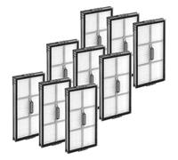 9 filtros HEPA de repuesto para Roborock Saros 10R/ Saros 20/ Qrevo CurvX | Kit de filtros, filtros verticales, kit de accesorios para filtros, filtro de aspiradora