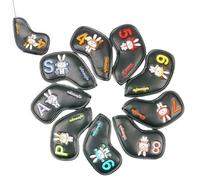 9 fundas para cabeza de golf con diseño de conejo de primavera, para hombres, mujeres, madres, padres, abuelos, golfistas y al aire libre, diseño de Pascua