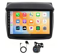 9 Inch Doble DIN Autorradio para consubishi Triton ML MN 2006-2015 Dab+ Radio Android 14 con Wireless Carplay Android Auto, 2+64G Touchscreen Radio Head Unit GPS Navi Bluetooth FM/RDS Backup Camera