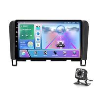 9-Inch Double DIN Car Stereo DVD Player for Serena 4 (2010-2016), Touchscreen, CarPlay, Android Auto, GPS Navigation, Bluetooth, USB, HD Radio