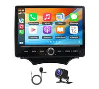 9 Inch Double Din Radio de coche para Ford Ka 2008 2009 2010-2014, 2+64G Head Unit Stereo con Wireless Carplay Android 14 GPS Navigation Head Unit Bildschirm Bluetooth Backup Camera Mirror Link FM/RDS