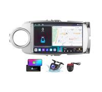 9 Inch Touch Screen Car Stereo Radio for Toyota Yaris 2012-2017, Android 13 Radio Player, Built-in DSP, CarPlay, Android Auto, 4G, WiFi, Support for Cont(Lhd NF-4)