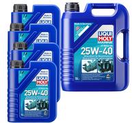 9 L Liqui Moly Aceite Motor 4T Marine 25W-40 API SL NMMA FC-W