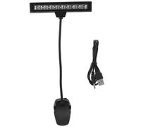 9 LED Orchestra Music Stand Lamp - Adjustable Clip-On Piano Light for Reading, Compatible with Sheet Music and Books