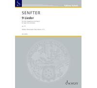 9 Lieder: für hohe Singstimme und Klavier. op. 15. hohe Singstimme und Klavier. hoch. Einzelausgabe.