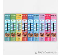 9 NYX Vivid Brillo Teñidos Delineador Líquido Mate - VBLL "9 Set de Colores