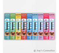 9 NYX Vivid Brillo Teñidos Delineador Líquido Mate - VBLL "9 Set de Colores
