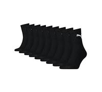 9 pair Puma Sport Socken Short Crew Tennis Socks Gr. 35 - 49 Unisex, Farben:200 - black, Socken & Strümpfe:39-42