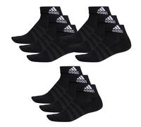 9 Par Adidas Rendimiento Zapatillas/Cuartos Calcetines Talla 35-54 Unisex Sock