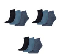 9 Par Puma Unisex Calcetines de Cuarto Zapatillas Talla 35-49 para Mujer Hombre