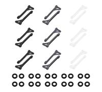 9 Pares De Fundas Para Patas De Gafas Y 10 Pares De Fundas Antideslizantes Redondas, Fundas Antideslizantes Para Gafas, Soportes Para Gafas, Accesorios Para Gafas