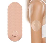 9 Pcs Parches Sensor para Freestyle LibIe 3, Freestyle LibIe 2 & 3 Tiritas, Respetuoso con la Piel, para Freestyle LibIe 3, Protector Sensor, Parches Sensor, Resistentes al Agua, Autoadhesivas (Beige)