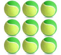 9 pelotas de tenis Stage1, pelotas de entrenamiento con un 25% de presión reducida, pelotas de tenis para principiantes, pelotas de entrenamiento de tenis, para niños, principiantes, mascotas, color