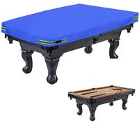 9 Pies Billar Piscina Tabla Cubierta,600D Impermeable Exterior Interior Poliéster Impermeable Impermeable Al Aire Libre Billar Mesa Protección