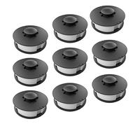 9 Piezas Carrete de Recambio para cortacésped - Carrete de Hilo Adecuado para ALDI Gardenline cortacésped eléctrico GLR 450 451 452 453 454 455 456 457 458 459 450/1 450/2 450/3 450/4 450/5