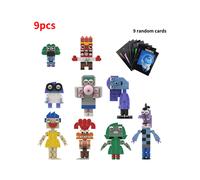 (9 piezas) Conjuntos de bloques de construcción de adentro hacia afuera Modelo Rompecabezas Juguete Interactivo