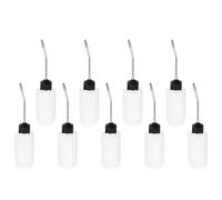 9 Piezas Frasco Cuentagotas de Aceite para Máquina de Coser 120 Ml | Boquilla Larga con Punta de Aguja Fina, Plástico E Hierro, Uso en Hogar y Taller, para Lubricación Precisa