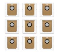 (9 Piezas) L60/ L50 Bolsas De Polvo De Repuesto L60 SES Compatibles Con Estación Autovaciable Eufy L60 SES, L50 SES, L60, L50, Bolsas De Polvo Desechables Para Bolsas De Filtro De Aspiradora, 9 Piezas