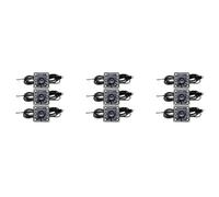 9 Piezas Módulo de Cámara de 100 Grados 1MP OV9732 1280x720 Enfoque Manual del Controlador Libre USB, con Cable de 2 Metros para WinXP/7/8/10