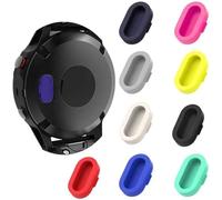 9 Piezas Protectores de Puerto de Cargador Coloridos compatibles con Fenix 6X 6S 65 5S 5X Plus Garmin Vivoactive 4 4s 3 Music Forerunner 935 Approach S60 Quatix5,Tapones Antipolvo de Repuesto