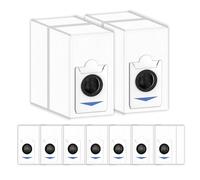 (9 Piezas) T30s Combo Bolsas de Recambio Compatibles con ECOVACS DEEBOT X2 Combo Aspirador, Bolsas de Aspirador Para Robot Aspirador, Kit de Accesorios de Bolsas de Eliminación de Polvo
