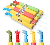 9 pistolas de agua, juguetes para piscina, lago de verano, juegos de lanzador de agua al aire libre, actividades de juego para niños, adolescentes y adultos (9 dinosaurios)