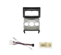 9 Pulgada Coche Audio Marco GPS Navegación Fascia Panel DVD Panel Salpicadero Trim Kit Marco para Hyundai para Veracruz 2007-2013 Marco de Radio(Frame02 Cable02)