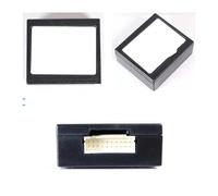 9 Pulgada Radio Fascia MP5 Reproductor Panel Carcasa Marco 2 DIN Unidad Principal Estereo Cubierta para Nissan para Juke YF15 2010-2014 Fascia del Panel de Radio(Canbus)