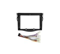 9 Pulgadas 2Din DVD Montaje Facia Marco Cable Alimentación Kit Radio Fascia Adaptador Para Toyota RAV4 Rav 4 2005-2013 Panel instrumentos automotrices
