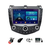 9 Pulgadas Android 13 Doble DIN Radio de Coche para Honda Accord 7 2003-2007 con CarPlay inalámbrico GPS Navi Cámara de Respaldo Controles del Volante Bluetooth(T3[2+32G])