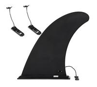 9 Pulgadas De Quillas Surf, Universal Aleta De Tabla De Surf, Desmontable, Nylon Seguro Reforzado Quillas Surf con 2 Clip De Aleta para Tabla De Surfs, para Sup,Longboard,Kayak,Paddleboard Hinchables